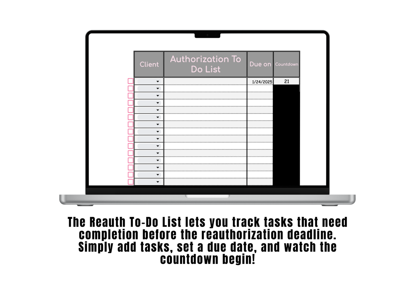 BCBA Caseload Organizer (Google Sheet)