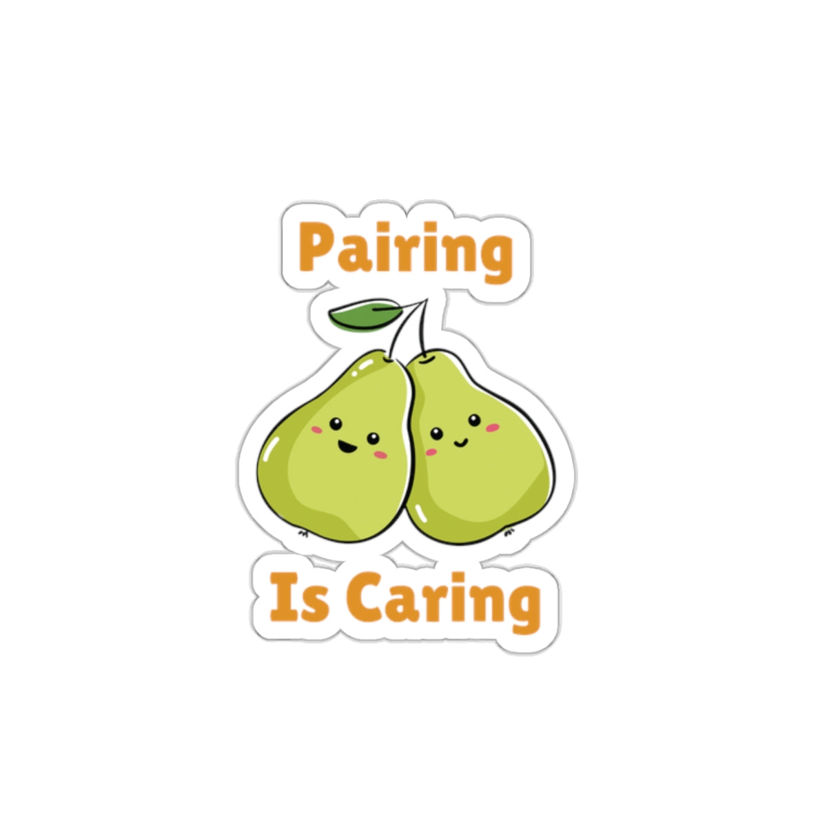 Pairing is Caring Sticker ABA Sticker