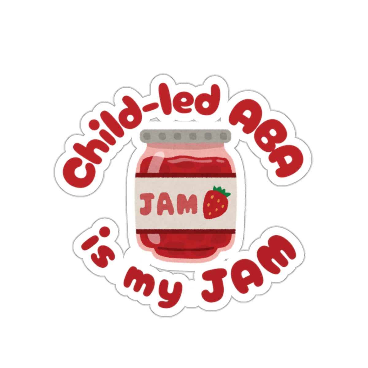 Child-led ABA Sticker ABA Sticker