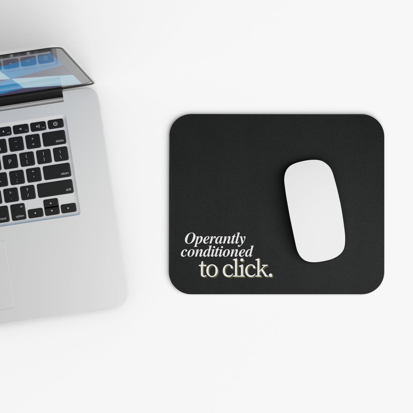 Mouse Pad | Operantly Conditioned to Click