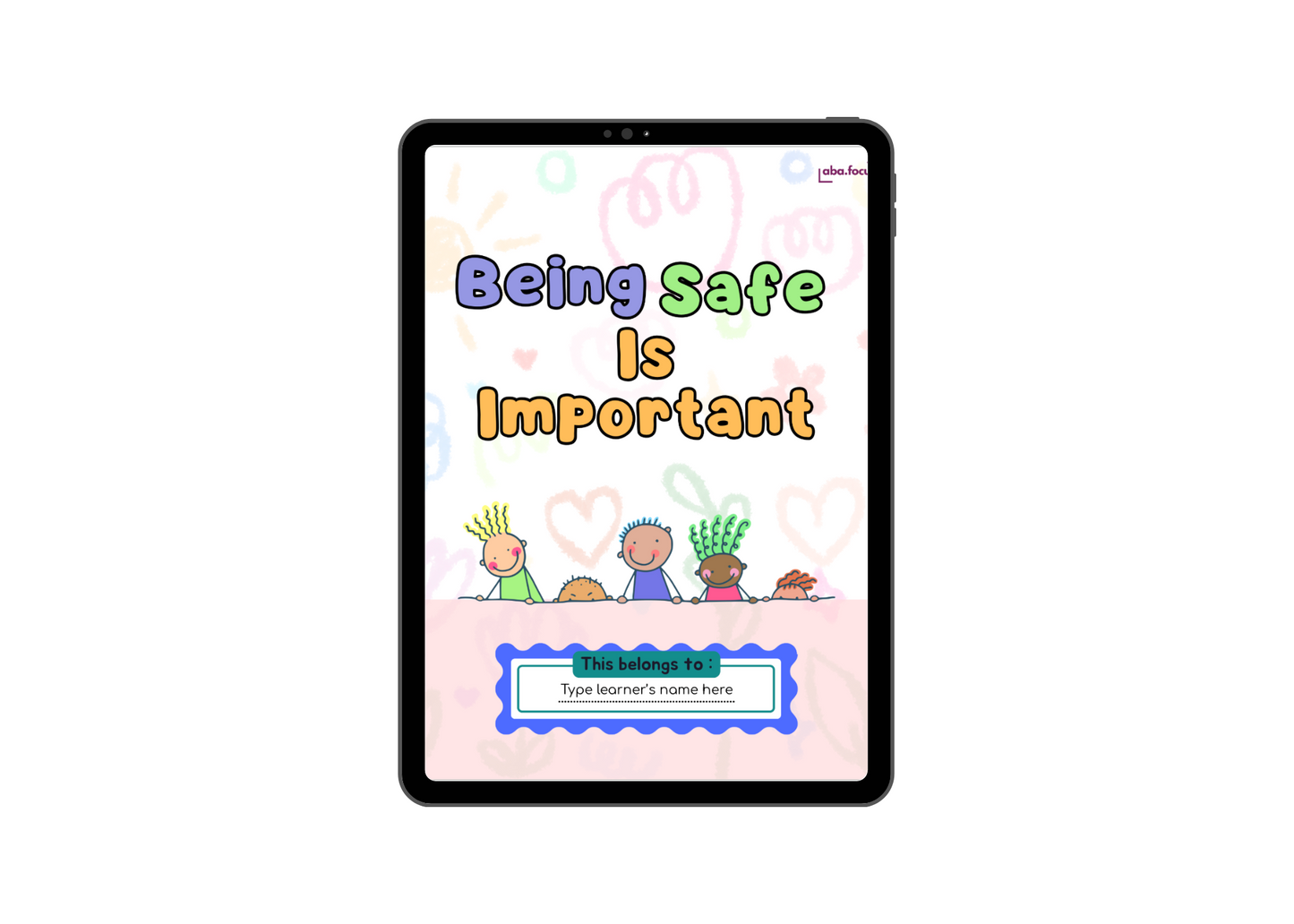 Google Slide: Being Safe is Important