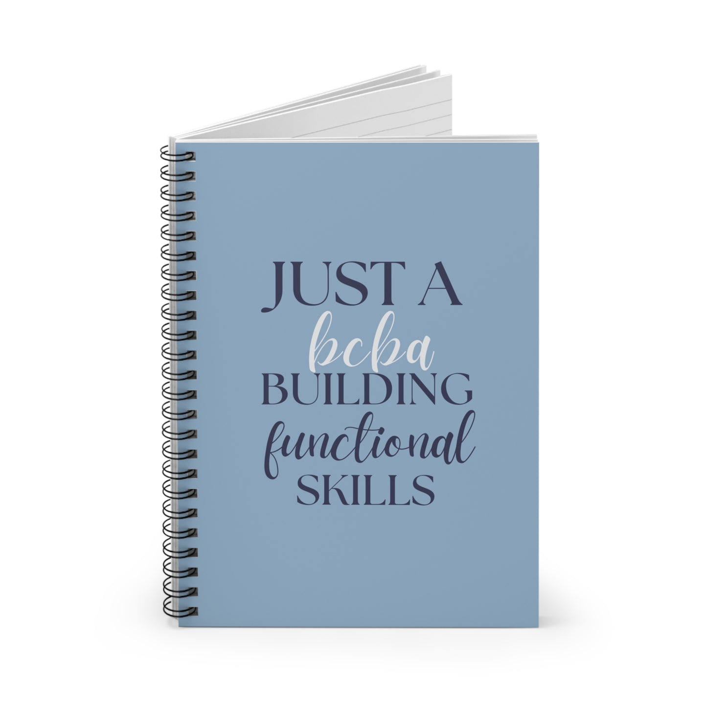 BCBA and RBT Spiral Notebook | Just a (BCBA/RBT) Building Functional Skills