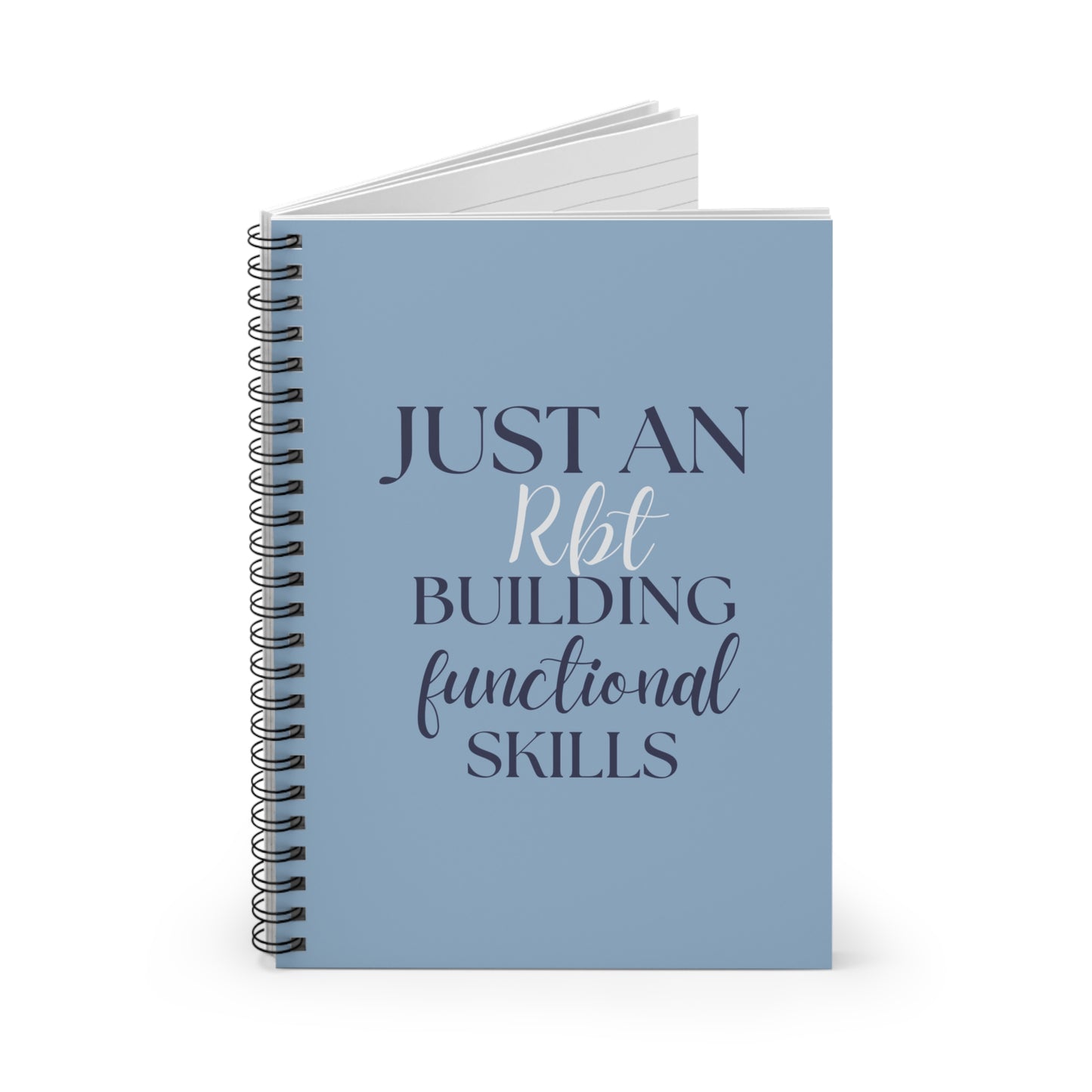 BCBA and RBT Spiral Notebook | Just a (BCBA/RBT) Building Functional Skills